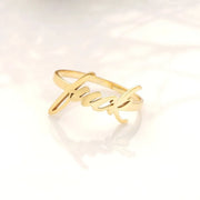 Minimalist 14k gold filled ring